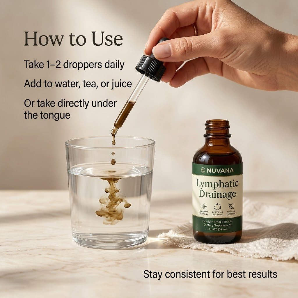 Nuvana Drops — Lymphatic Drainage Support