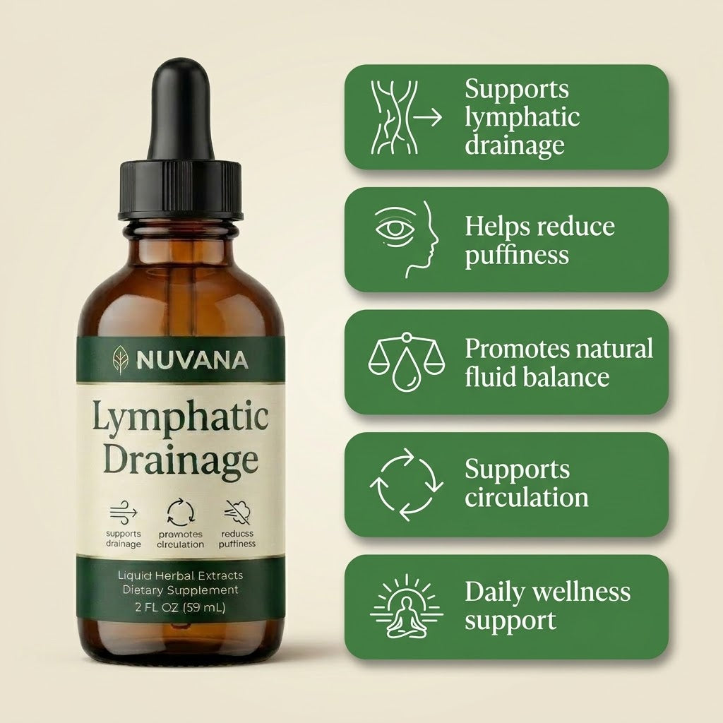 Nuvana Drops — Lymphatic Drainage Support